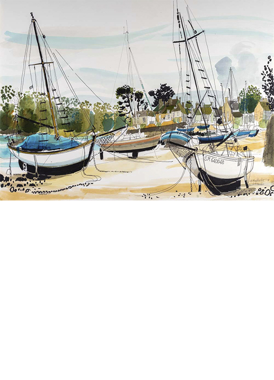 Exposition Alain Bailhache La Richardais Centre Cristel Éditeur d'Art Saint-Malo