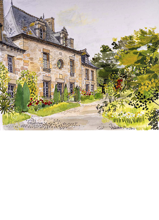 Exposition Alain Bailhache Le Parc Bretagne Centre Cristel Éditeur d'Art Saint-Malo