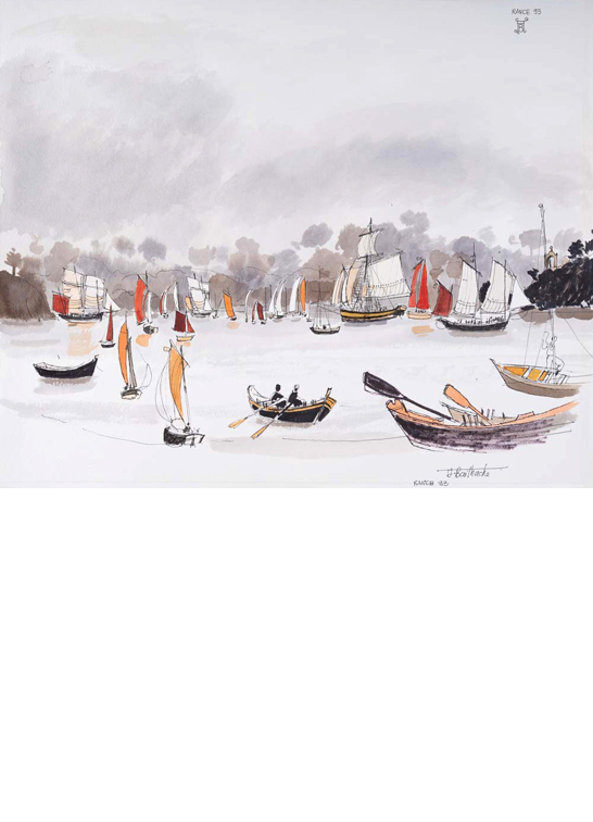 Exposition Alain Bailhache Rance 93 Saint-Malo Centre Cristel Éditeur d'Art Saint-Malo