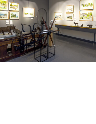 Exposition Alain Bailhache "Vent d'ouest et rêves d'Orient" Centre Cristel Éditeur d'Art Saint-Malo
