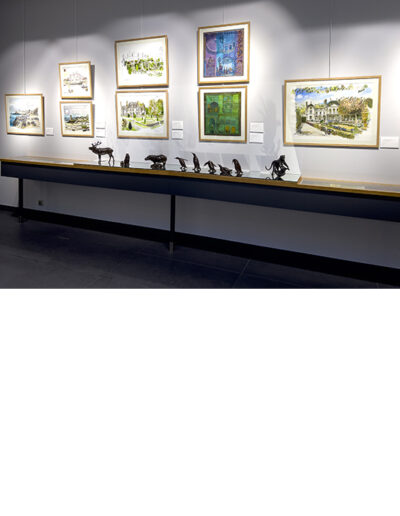 Exposition Alain Bailhache "Vent d'ouest et rêves d'Orient" Centre Cristel Éditeur d'Art Saint-Malo