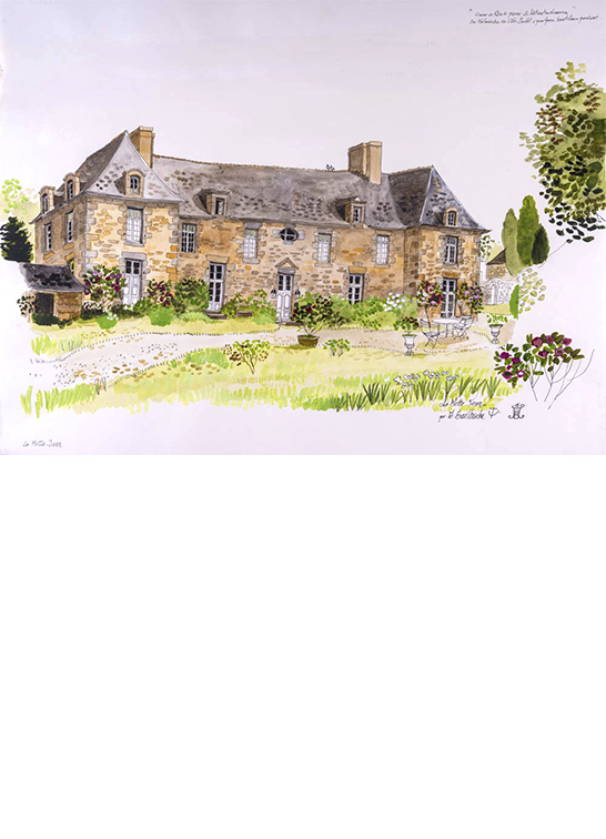 Exposition Alain Bailhache La Motte-Jean Bretagne Saint-Malo Centre Cristel Éditeur d'Art Saint-Malo