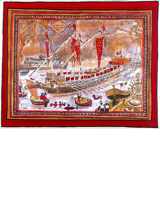 Exposition Alain Bailhache La Réale Saint-Malo Orient Centre Cristel Éditeur d'Art Saint-Malo