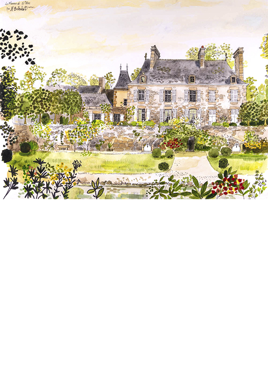 Exposition Alain Bailhache Manoir de Saint-Buc Bretagne Saint-Malo Centre Cristel Éditeur d'Art Saint-Malo