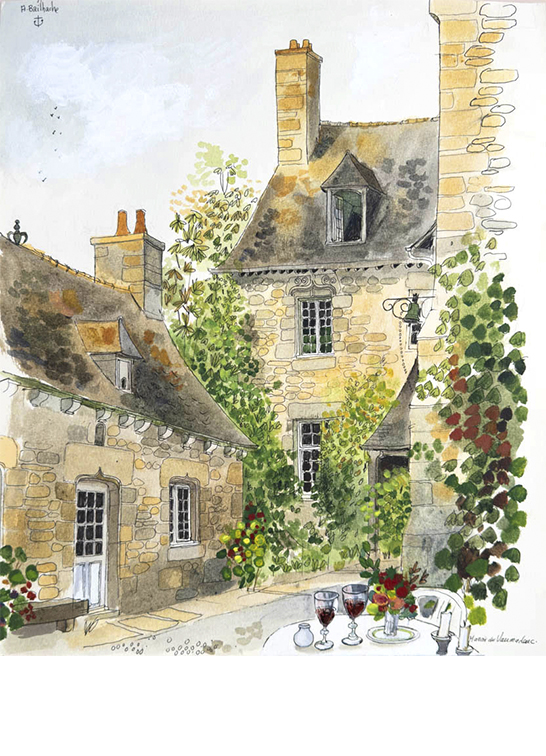 Exposition Alain Bailhache Manoir du Vaumadeuc Bretagne Saint-Malo Centre Cristel Éditeur d'Art Saint-Malo