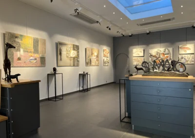 Exposition Frédéric Brandon. Déjeuner avec Manet, Monet, Picasso Centre Cristel Éditeur d'Art Saint-Malo