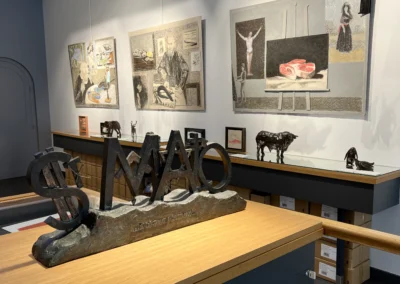 Exposition Frédéric Brandon. Déjeuner avec Manet, Monet, Picasso Centre Cristel Éditeur d'Art Saint-Malo