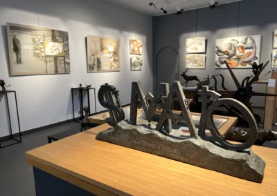 Exposition Frédéric Brandon. Déjeuner avec Manet, Monet, Picasso Centre Cristel Éditeur d'Art Saint-Malo