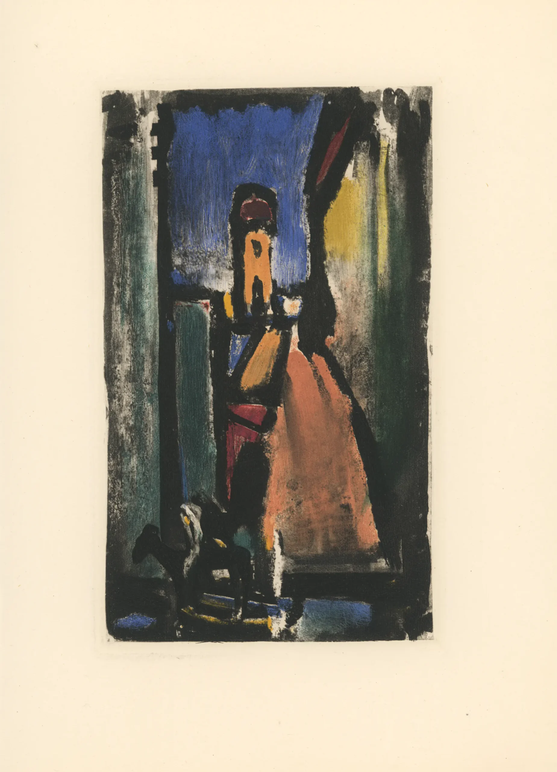 Exposition Georges Rouault retour à Saint-Malo Carnets de Gilbert 11 gravure Centre Cristel Éditeur d'Art