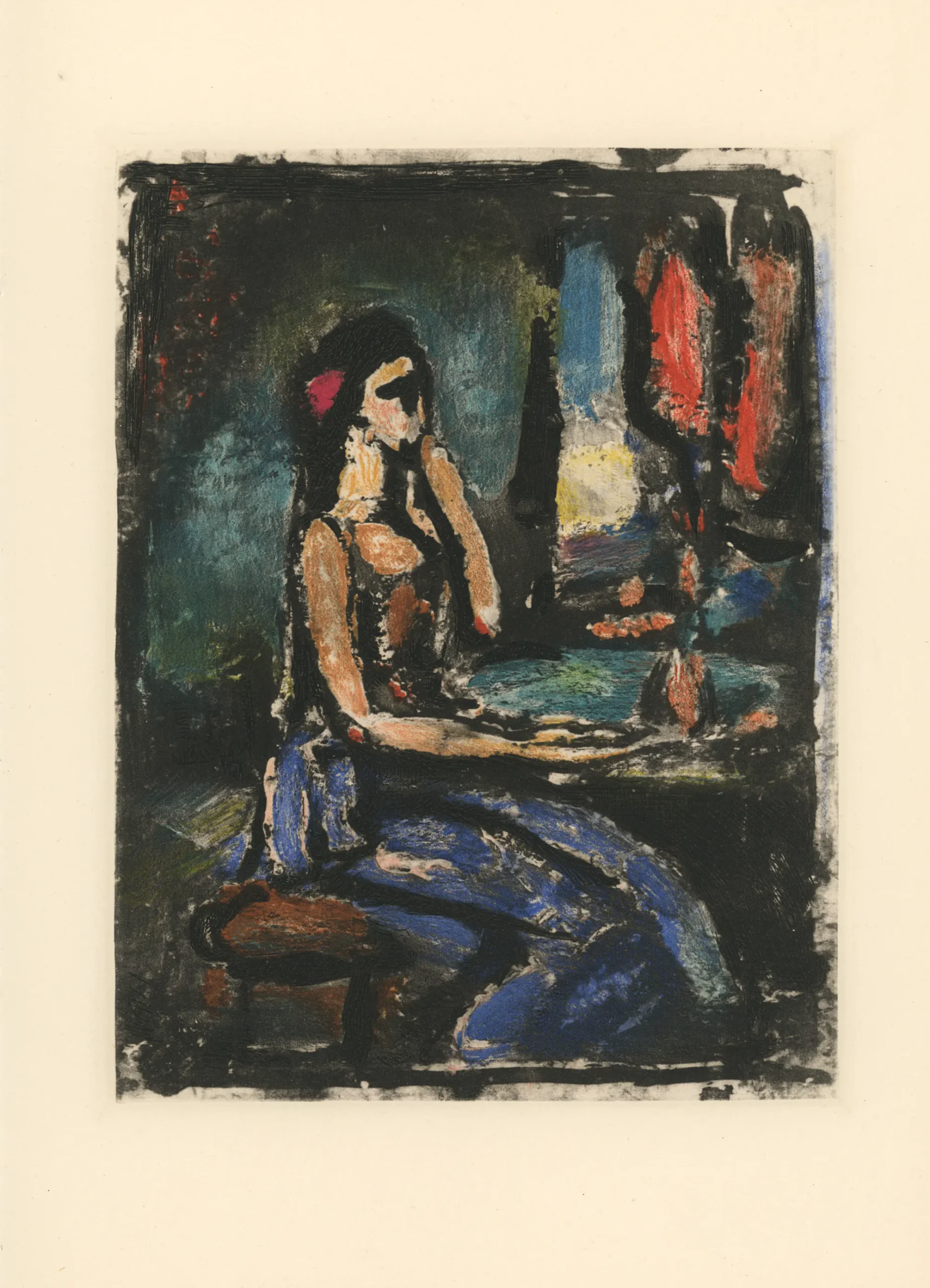 exposition-georges-rouault-retour-a-saint-malo-gilbert-31 Exposition Georges Rouault retour à Saint-Malo Carnets de Gilbert 31 gravure Centre Cristel Éditeur d'Art