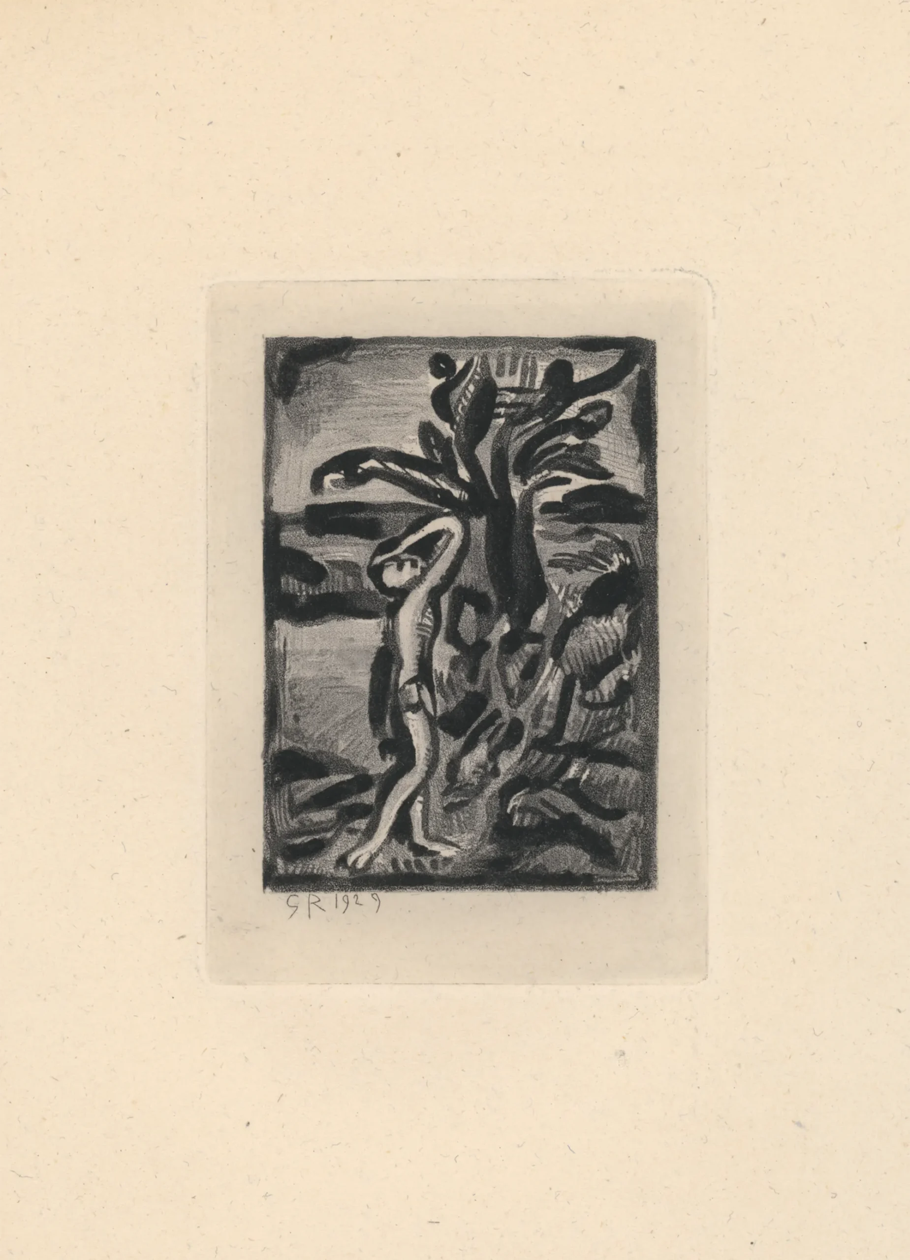 Exposition Georges Rouault retour à Saint-Malo Le Père Ubu La Cueillette gravure Centre Cristel Éditeur d'Art