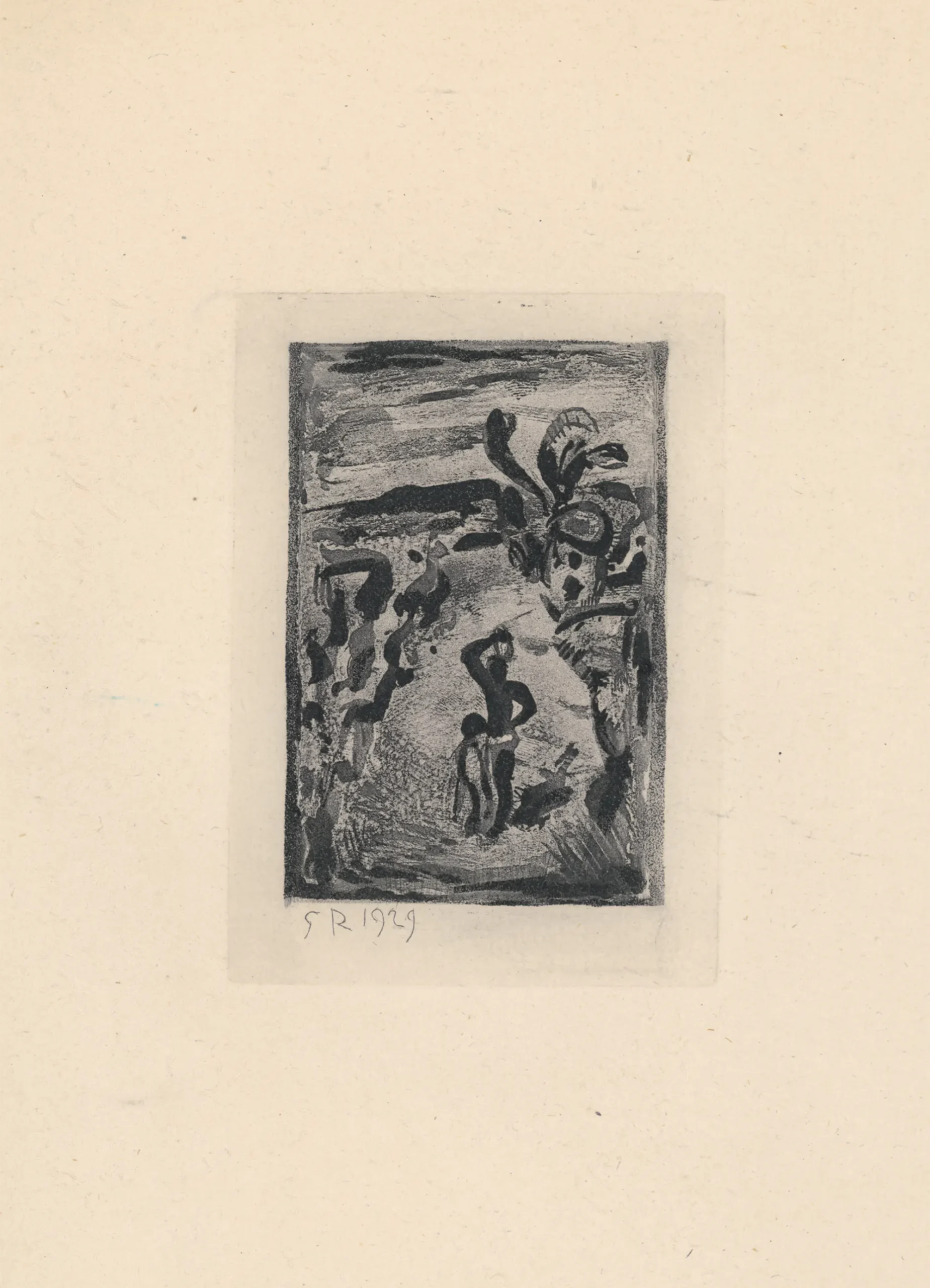 Exposition Georges Rouault retour à Saint-Malo Le Père Ubu 187 gravure Centre Cristel Éditeur d'Art