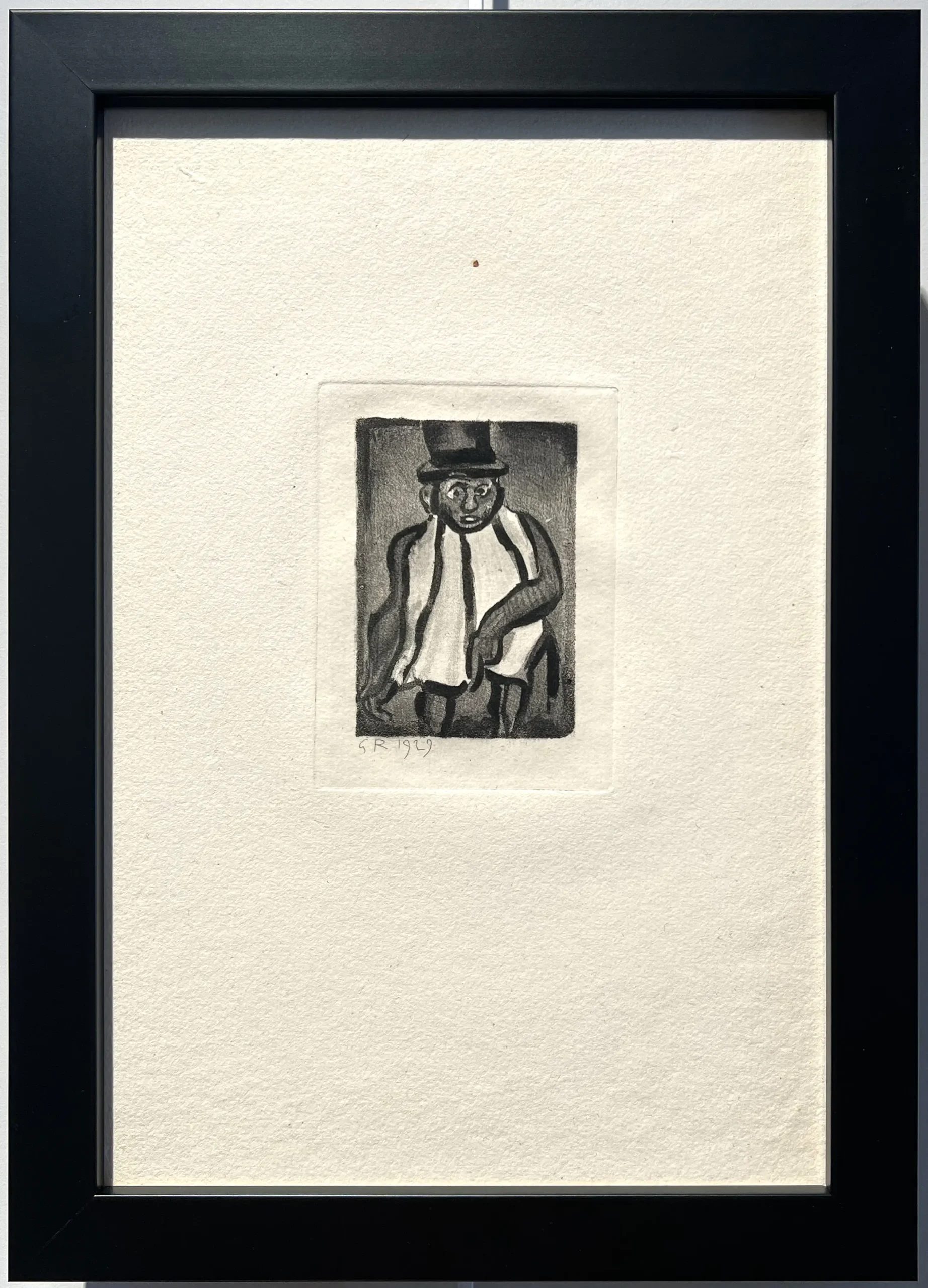 Georges Rouault Les Réincarnations du Père Ubu Bon Candidat Boudoubadou Gravure Exposition Georges Rouault Retour à Saint-Malo Centre Cristel Éditeur d'Art